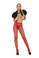 Elegant Moments Fishnet Pantyhose - Red