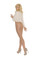 Elegant Moments Fishnet Pantyhose - Nude