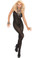 Elegant Moments Opaque Bodystocking - Black