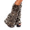 Roma Costume Leopard Leg Warmer