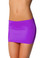 Roma Costume Lycra Mini Skirt - purple
