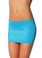 Roma Costume Lycra Mini Skirt - Turquoise