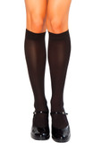 Roma Costume Knee High Stockings - Black