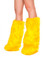 Roma Costume C121 Fur Leg Warmer-Yellow