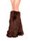 Roma Costume C121 Fur Leg Warmer-Brown