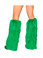 Roma Costume C121 Fur Leg Warmer-Hunter Green