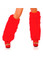 Roma Costume C121 Fur Leg Warmer-Red