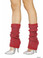 Roma Costume Sparkle Leg Warmer - Red/Silver