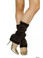 Roma Costume Sparkle Leg Warmer - Black/Gold
