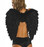 Roma Costume Feather Wings - Black