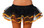 Roma Costume Double Layer Petticoat - Black/Yellow