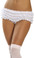 Roma Costume Ruffle Short - White
