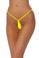 Roma Costume Tear Drop G-String Bottom - Yellow