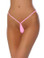 Roma Costume Tear Drop G-String Bottom - Baby Pink