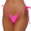 Roma Costume String Back Tie Side Bottom - Hot Pink
