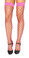 Roma Costume Thigh High Open Fish Net Stocking-Hot Pink