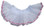 Roma Costume Lace with Ribbon Weave Edged Petticoat - White/Hot Pink