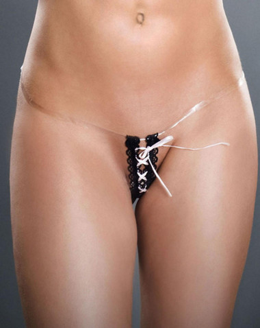 Fearless and Fun Lingerie Micro Thong LACY MAID