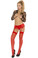 Elegant Moments Sheer Thigh Hi - Red