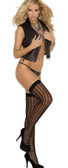 Elegant Moments Lycra Crochet Thigh High 
