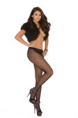 Elegant Moments Fishnet Back Seam Pantyhose
