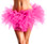Be Wicked Petticoats- Organza Tutu - Hot Pink