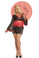 Elegant Moments 2Pc Japanese Doll Costume Plus Size
