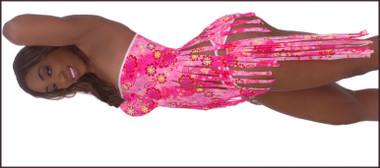 Blue Orchid Exoticwear Dynamite Diva 2 PC Fringe Set