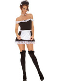 Elegant Moments 4Pc Sexy Maid Costume
