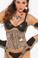 Elegant Moments Waist Cincher - Black/Tan