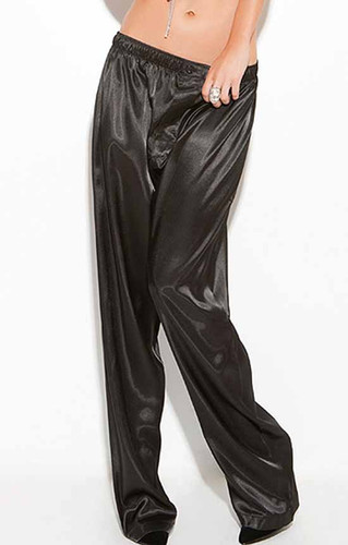 Elegant Moments Charmeuse Satin Pants