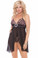 Elegant Moments Chiffon Babydoll Queen Size