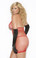 Elegant Moments Diamond Net Dress Plus
