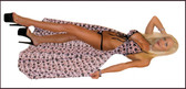 Blue Orchid Exoticwear Rio Gown and Thong