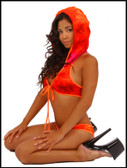 Blue Orchid Exoticwear Hollywood Hoodie with Thong