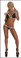 Blue Orchid Exoticwear Sweet Cheeks 2 Pc Rio Back Scrunchbutt