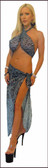Blue Orchid Exoticwear Sheena Sarong and Scarf Top