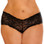 Elegant Moments Cheeky Short Queen Size - Black