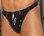Elegant Moments Vinyl thong (V9210X) - Black