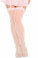 Elegant Moments Sheer Thigh Hi Queen Size - Baby Pink