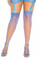 Elegant Moments Sheer Thigh Hi Queen Size - Royal