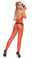 Elegant Moments Seamless Fishnet Bodystocking Queen Size - Red