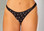 Elegant Moments Leather Thong with Stud Queen Size