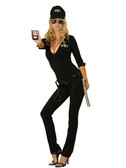 Elegant Moments 7Pc Sexy FBI Agent Costume