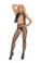 Elegant Moments Fishnet Suspender Pantyhose Queen Size