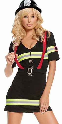 Elegant Moments 2Pc Ms Blazin Hot Costume