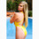 Starwear USA Canales Retro Sexy One Piece Suit - Yellow Wet Look