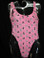 Starwear USA Hydrogen Extreme String Back One Piece - Pink Kittens