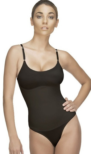 Vedette Women's Lea Bodysuit in Thong - Black