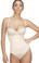 Vedette Nadine Strapless Bodysuit Bikini - Nude